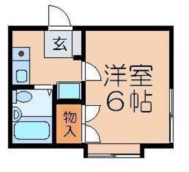 カワマタハイツの物件間取画像